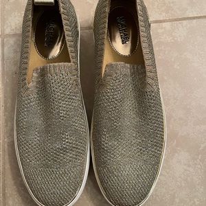 Michael Kors Gold shimmering sneakers